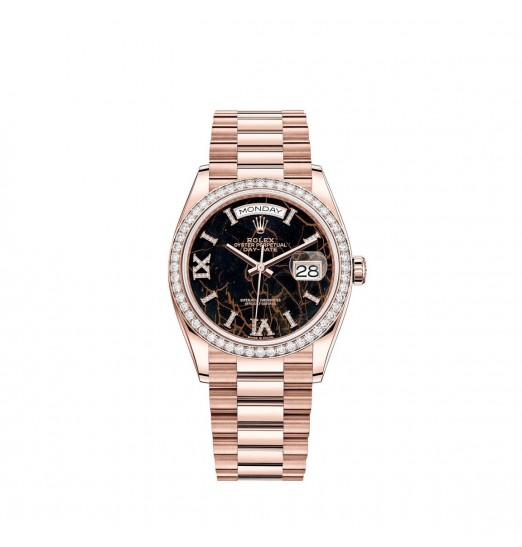 Rolex Day-Date 36 oro Everose de 18 quilates M128345RBR-0044 réplica de reloj Rolex Day-Date 36 oro Everose de 18 quilates M128345RBR-0044 réplica de reloj
