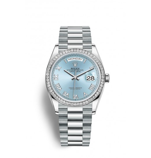 Rolex Day-Date 36 Platino M128396TBR-0002 réplica de reloj Rolex Day-Date 36 Platino M128396TBR-0002 réplica de reloj