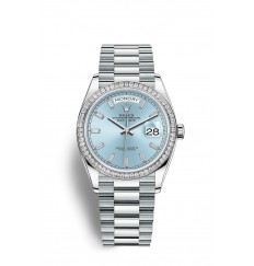 Rolex Day-Date 36 Platino M128396TBR-0003 réplica de reloj