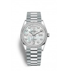 Rolex Day-Date 36 Platino M128396TBR-0005 réplica de reloj