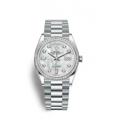 Rolex Day-Date 36 Platino M128396TBR-0005 réplica de reloj Rolex Day-Date 36 Platino M128396TBR-0005 réplica de reloj
