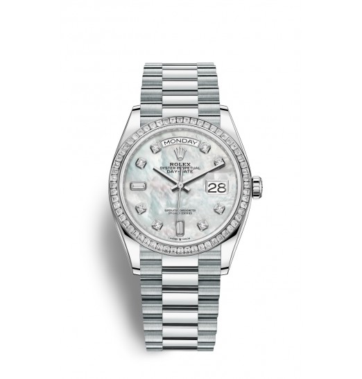 Rolex Day-Date 36 Platino M128396TBR-0005 réplica de reloj