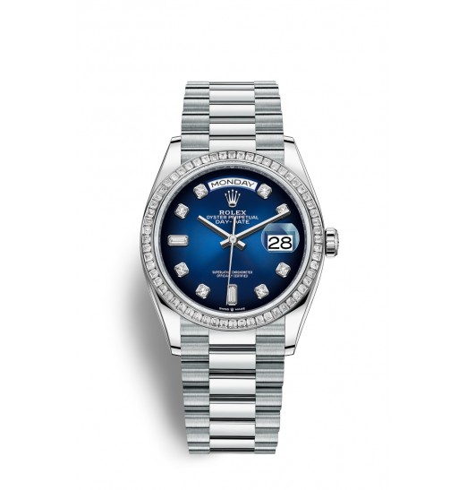 Rolex Day-Date 36 Platino M128396TBR-0008 réplica de reloj
