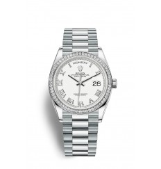 Rolex Day-Date 36 Platino M128396TBR-0010 réplica de reloj