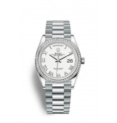 Rolex Day-Date 36 Platino M128396TBR-0010 réplica de reloj Rolex Day-Date 36 Platino M128396TBR-0010 réplica de reloj