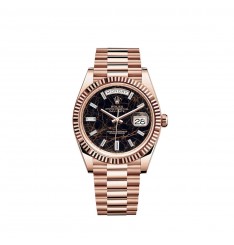 Rolex Day-Date 40 oro Everose de 18 quilates M228235-0045 réplica de reloj