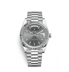 Rolex Day-Date 40 Oyster Perpetual Platino M228236-0013 réplica de reloj