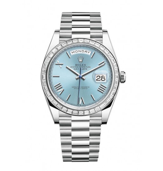 Rolex Day-Date 40 Platinum M228396TBR-0030 réplica de reloj Rolex Day-Date 40 Platinum M228396TBR-0030 réplica de reloj