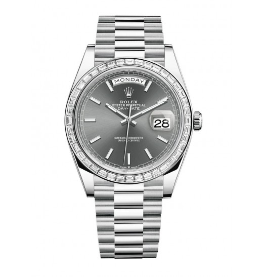 Rolex Day-Date 40 Platinum M228396TBR-0031 réplica de reloj Rolex Day-Date 40 Platinum M228396TBR-0031 réplica de reloj