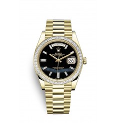 Rolex Day-Date 40 Oro amarillo de 18 ct y diamantes M228398TBR-0038 réplica de reloj Rolex Day-Date 40 Oro amarillo de 18 ct y diamantes M228398TBR-0038 réplica de reloj