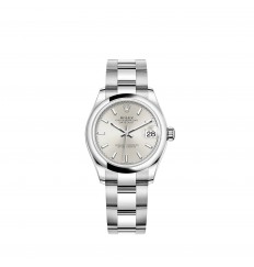 Rolex Datejust 31 Oystersteel esfera plateada pulsera Oyster réplica de reloj