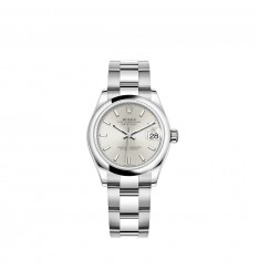 Rolex Datejust 31 Oystersteel esfera plateada pulsera Oyster réplica de reloj Rolex Datejust 31 Oystersteel esfera plateada pulsera Oyster réplica de reloj