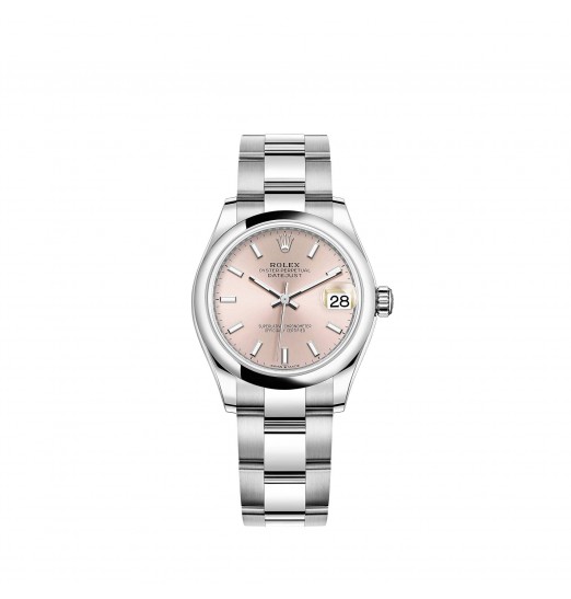 Rolex Datejust 31 Oystersteel esfera rosa réplica de reloj