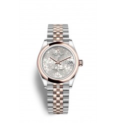 Rolex Datejust 31 Oystersteel y oro Everose M278241-0032 réplica de reloj