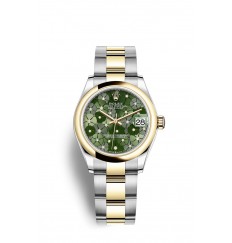 Rolex Datejust 31 Oystersteel y oro amarillo M278243-0031 réplica de reloj