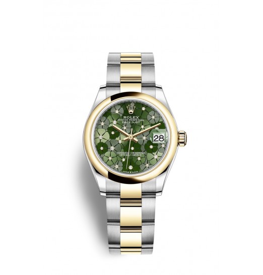 Rolex Datejust 31 Oystersteel y oro amarillo M278243-0031 réplica de reloj