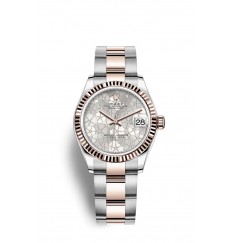 Rolex Datejust 31 Oystersteel y oro Everose M278271-0031 réplica de reloj