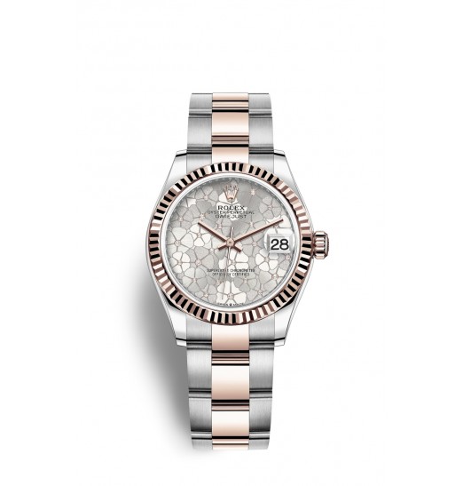 Rolex Datejust 31 Oystersteel y oro Everose M278271-0031 réplica de reloj