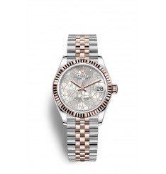 Rolex Datejust 31 Oystersteel y oro Everose M278271-0032 réplica de reloj