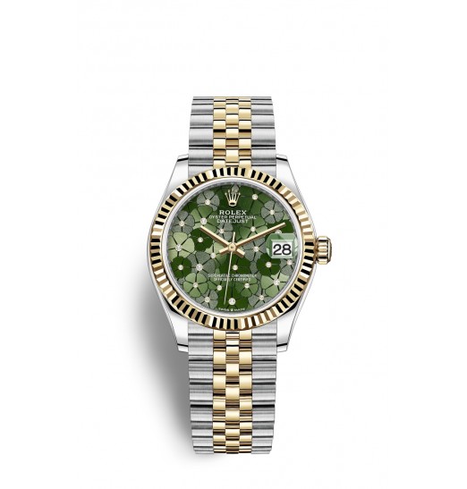 Rolex Datejust 31 Oystersteel y oro amarillo M278273-0032 réplica de reloj