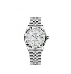 Rolex Datejust 31 Rolesor Oystersteel oro blanco de 18 quilates M278274-0006 réplica de reloj