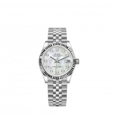 Rolex Datejust 31 Rolesor Oystersteel oro blanco de 18 quilates M278274-0006 réplica de reloj