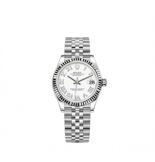 Rolex Datejust 31 Rolesor Oystersteel oro blanco M278274-0010 réplica de reloj