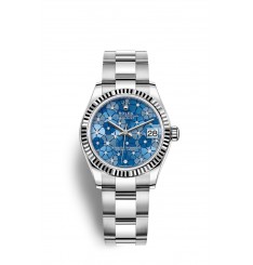 Rolex Datejust 31 Oystersteel y oro blanco M278274-0035 réplica de reloj