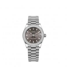 Rolex Datejust 31 oro blanco de 18 quilates M278289RBR-0014 réplica de reloj