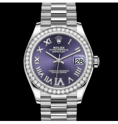 Rolex Datejust 31 oro blanco de 18 quilates - M278289RBR-0019 réplica de reloj Rolex Datejust 31 oro blanco de 18 quilates - M278289RBR-0019 réplica de reloj