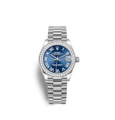 Rolex Datejust 31 oro blanco de 18 quilates - M278289RBR-0023 réplica de reloj