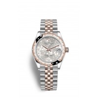 Rolex Datejust 31 Oystersteel y oro Everose M278341RBR-0032 réplica de reloj
