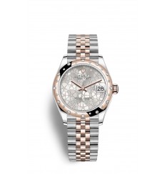 Rolex Datejust 31 Oystersteel y oro Everose M278341RBR-0032 réplica de reloj