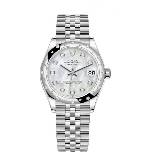 Rolex Datejust 31 White Rolesor Oystersteel oro de 18 quilates M278344RBR-0006 réplica de reloj Rolex Datejust 31 White Rolesor Oystersteel oro de 18 quilates M278344RBR-0006 réplica de reloj