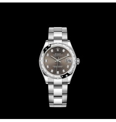 Rolex Datejust 31 combinacion de acero Oystersteel y oro blanco de 18 quilates M278344RBR-0007 réplica de reloj Rolex Datejust 31 combinacion de acero Oystersteel y oro blanco de 18 quilates M278344RBR-0007 réplica de reloj
