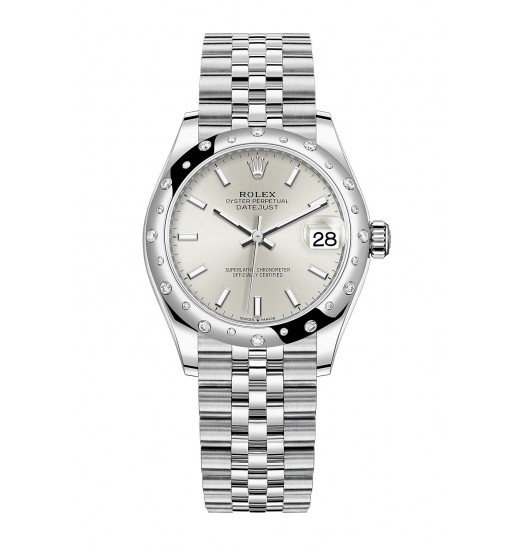 Rolex Datejust 31 Blanco Rolesor Oystersteel y oro de 18 quilates M278344RBR-0014 réplica de reloj Rolex Datejust 31 Blanco Rolesor Oystersteel y oro de 18 quilates M278344RBR-0014 réplica de reloj
