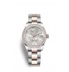 Rolex Datejust 31 Oystersteel y oro Everose M278381RBR-0031 réplica de reloj