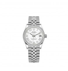 Rolex Datejust 31 Blanco Rolesor Oystersteel oro de 18 quilates M278384RBR-0014 réplica de reloj Rolex Datejust 31 Blanco Rolesor Oystersteel oro de 18 quilates M278384RBR-0014 réplica de reloj