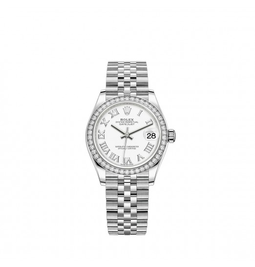 Rolex Datejust 31 Blanco Rolesor Oystersteel oro de 18 quilates M278384RBR-0014 réplica de reloj Rolex Datejust 31 Blanco Rolesor Oystersteel oro de 18 quilates M278384RBR-0014 réplica de reloj