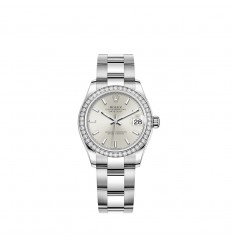 Rolex Datejust 31 White Rolesor combinacion de Oystersteel oro de 18 quilates M278384RBR-0015 réplica de reloj