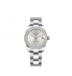 Rolex Datejust 31 White Rolesor combinacion de Oystersteel oro de 18 quilates M278384RBR-0015 réplica de reloj