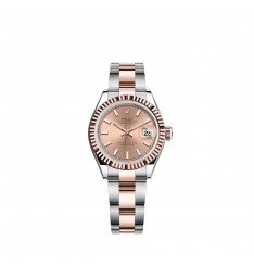 Rolex Lady-Datejust Rolesor Oystersteel oro Everose de 18 quilates M279171-0024 réplica de reloj