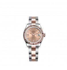 Rolex Lady-Datejust Everose Rolesor Oystersteel oro de 18 quilates M279171-0028 réplica de reloj