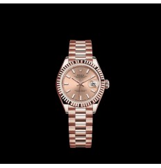 Rolex Lady-Datejust oro Everose de 18 quilates - M279175-0025 réplica de reloj