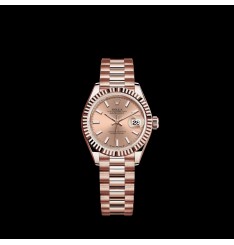 Rolex Lady-Datejust oro Everose de 18 quilates - M279175-0025 réplica de reloj