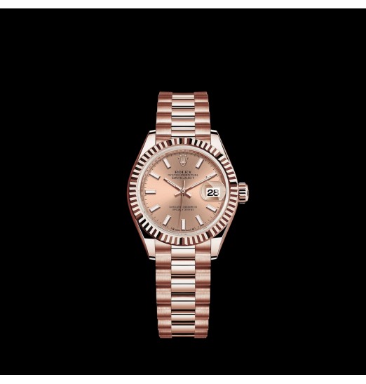 Rolex Lady-Datejust oro Everose de 18 quilates - M279175-0025 réplica de reloj