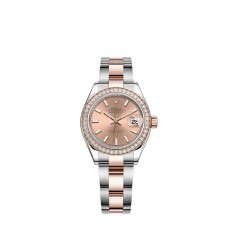 Rolex Lady-Datejust Everose Rolesor Oystersteel oro de 18 quilates M279381RBR-0024 réplica de reloj