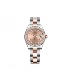 Rolex Lady-Datejust Everose Rolesor Oystersteel oro de 18 quilates M279381RBR-0024 réplica de reloj
