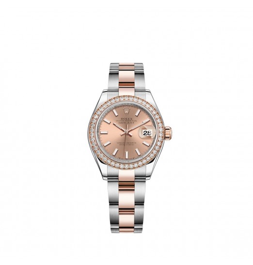 Rolex Lady-Datejust Everose Rolesor Oystersteel oro de 18 quilates M279381RBR-0024 réplica de reloj