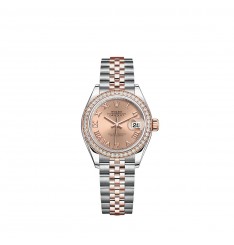 Rolex Lady-Datejust Rolesor Oystersteel oro Everose de 18 quilates M279381RBR-0025 réplica de reloj